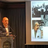 Juancho del Barrio impartió una conferencia en el Colegio de Médicos Juancho del Barrio impartió una conferencia en el Colegio de Médicos