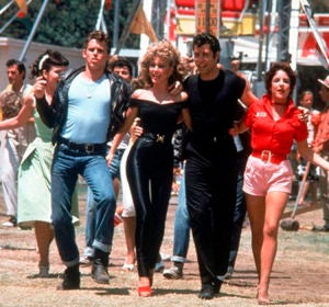 Los protagonistas de 'Grease' Los protagonistas de 'Grease'