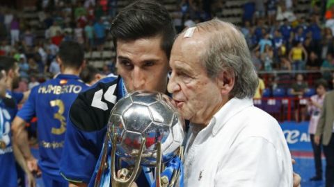 Jos&eacute; Mar&iacute;a Garc&iacute;a, con Inter Movistar. 