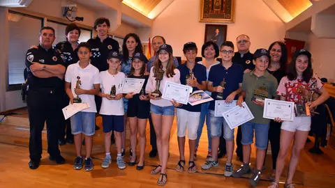 Premiados en el Concurso del Parque Infantil de Tráfico de Ciudad Real Premiados en el Concurso del Parque Infantil de Tráfico de Ciudad Real