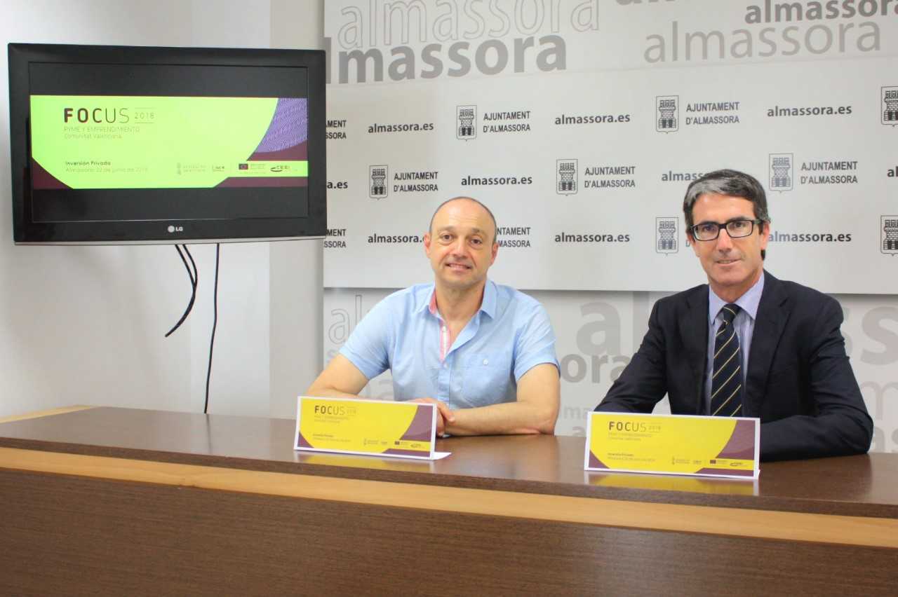 <p>La próxima jornada Focus Pyme y Emprendimiento de Almassora pondrá en contacto a empresas e inversores</p> <p>La próxima jornada Focus Pyme y Emprendimiento de Almassora pondrá en contacto a empresas e inversores</p>