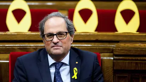 El presidente de la Generalitat Quim Torra El presidente de la Generalitat Quim Torra
