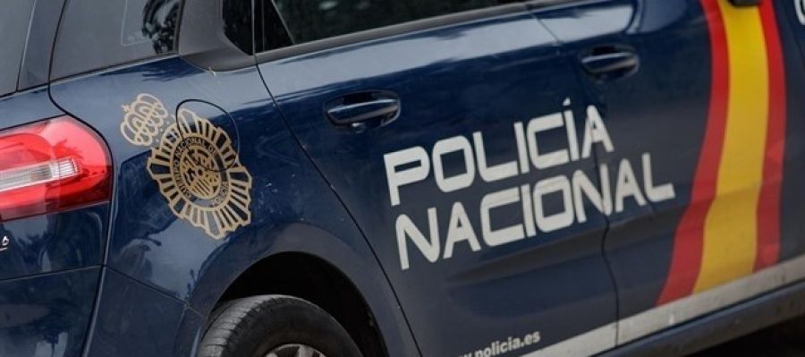 Imagen de archivo de un coche de la Policía Nacional Imagen de archivo de un coche de la Policía Nacional