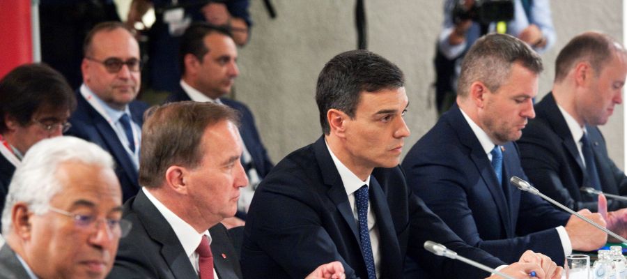 Pedro Sánchez en el Consejo Europeo Pedro Sánchez en el Consejo Europeo