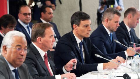 Pedro S&aacute;nchez en el Consejo Europeo