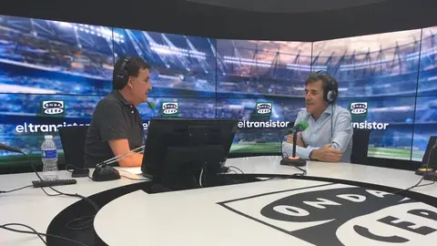 Perico Delgado en El Transistor Perico Delgado en El Transistor