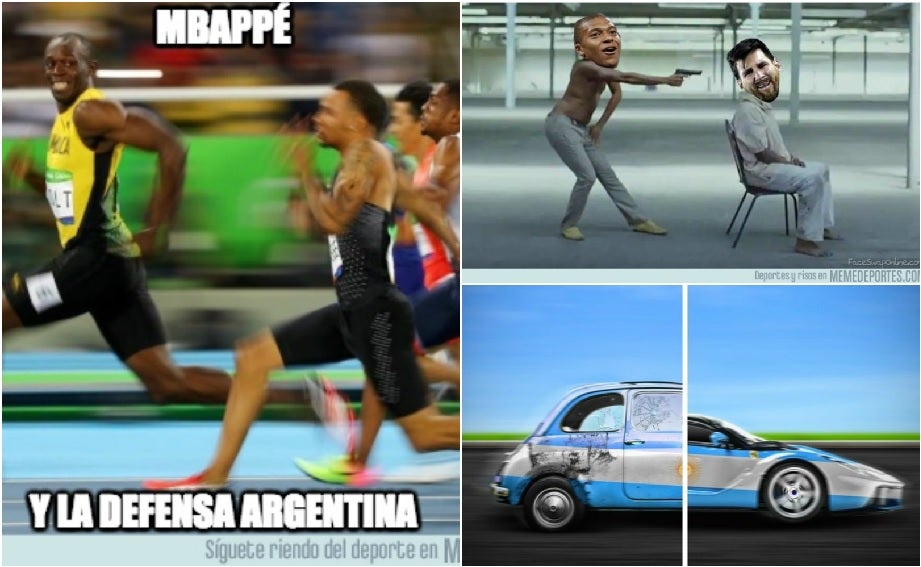 Los memes del Francia vs Argentina: Mbappé, Messi, Sampaoli... Los memes del Francia vs Argentina: Mbappé, Messi, Sampaoli...