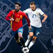 España vs Rusia, duelo de octavos de final del Mundial de Rusia