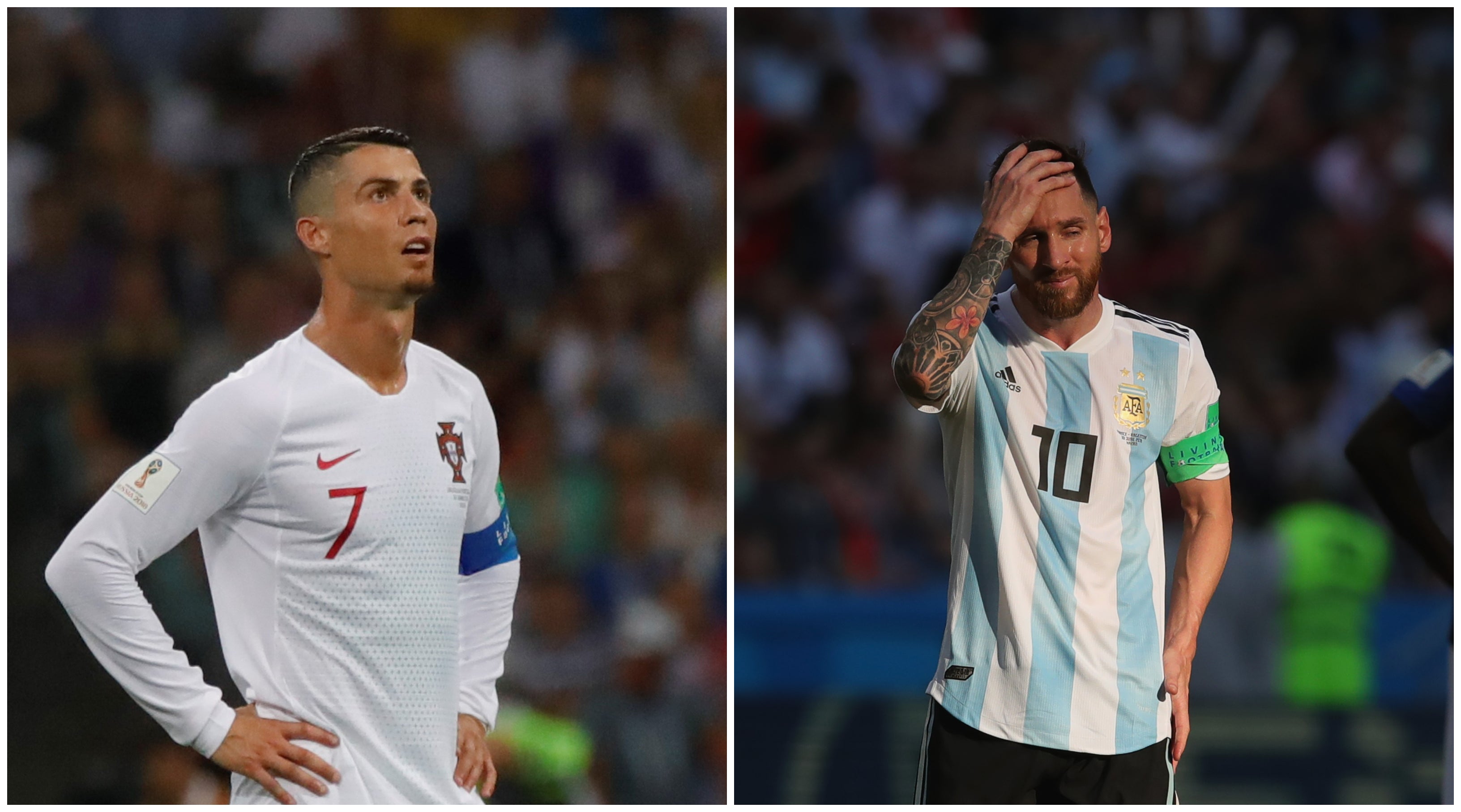 Messi, Cristiano y otros grandes reyes del fútbol sin un Mundial en su poder Messi, Cristiano y otros grandes reyes del fútbol sin un Mundial en su poder