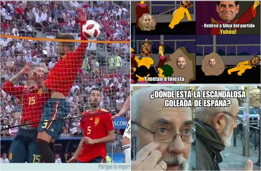 Los memes del España vs Rusia tras la eliminación de la Selección del Mundial Los memes del España vs Rusia tras la eliminación de la Selección del Mundial