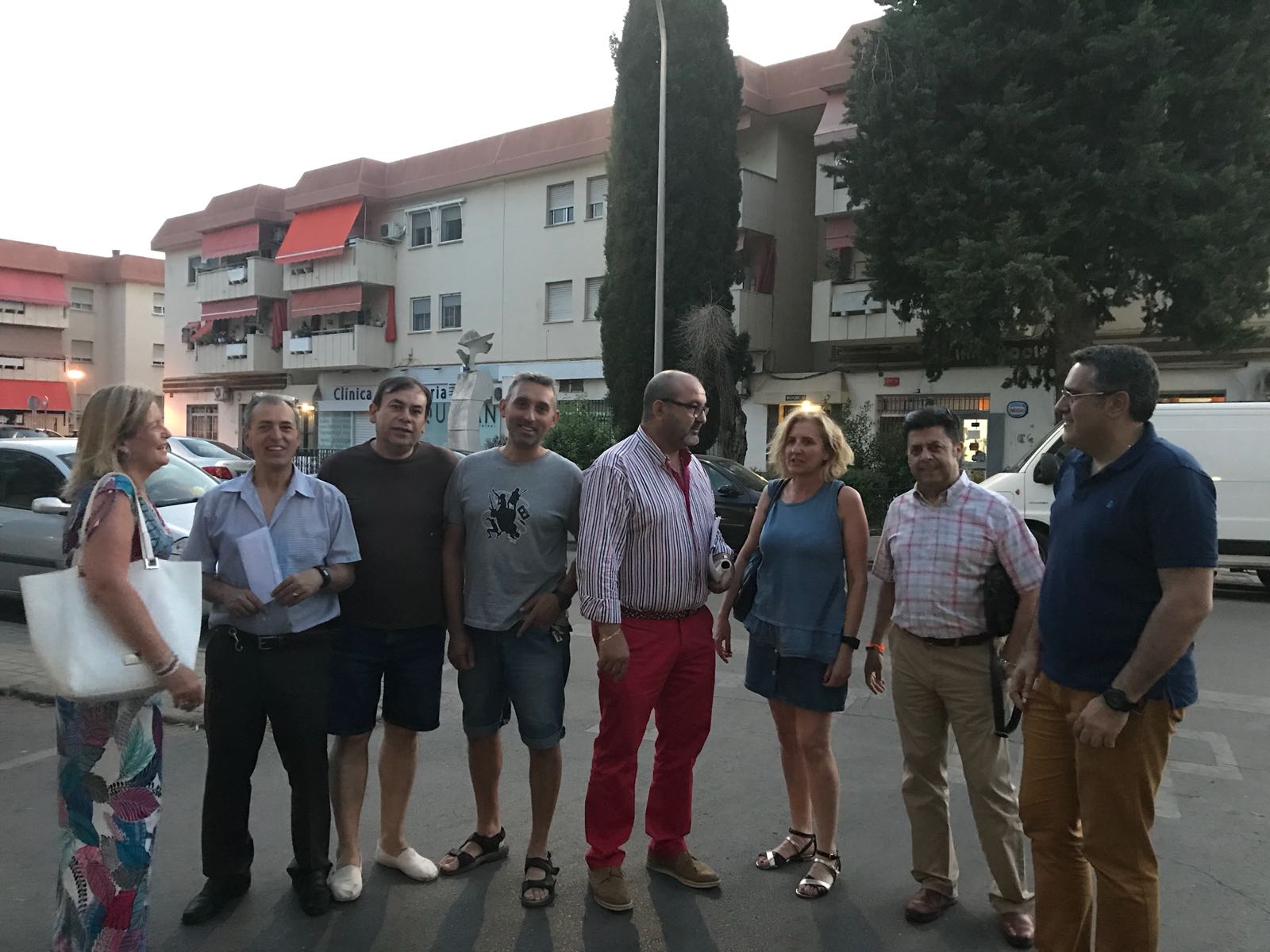 El Grupo Popular de Ciudad Real visita el barrio de Los Ángeles El Grupo Popular de Ciudad Real visita el barrio de Los Ángeles