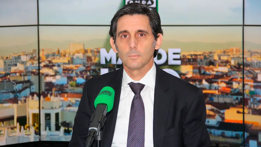 José María Álvarez-Pallete, presidente de Telefónica, durante una entrevista en Onda Cero José María Álvarez-Pallete, presidente de Telefónica, durante una entrevista en Onda Cero
