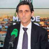 José María Álvarez-Pallete, presidente de Telefónica, durante una entrevista en Onda Cero