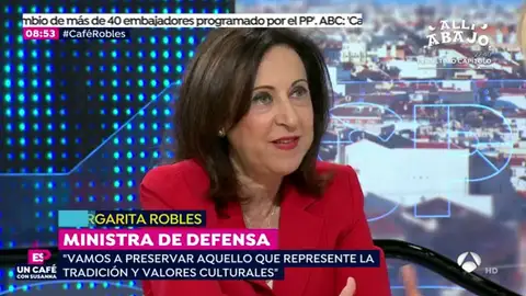 Un café con Susanna: Margarita Robles (02-07-18) Un café con Susanna: Margarita Robles (02-07-18)