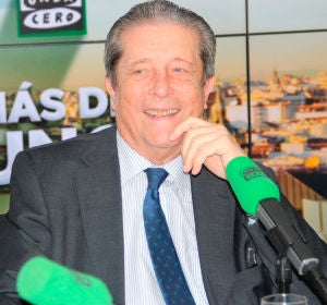 Federico Mayor Zaragoza durante una entrevista en Onda Cero Federico Mayor Zaragoza durante una entrevista en Onda Cero