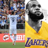Ibrahimovic y LeBron Ibrahimovic y LeBron
