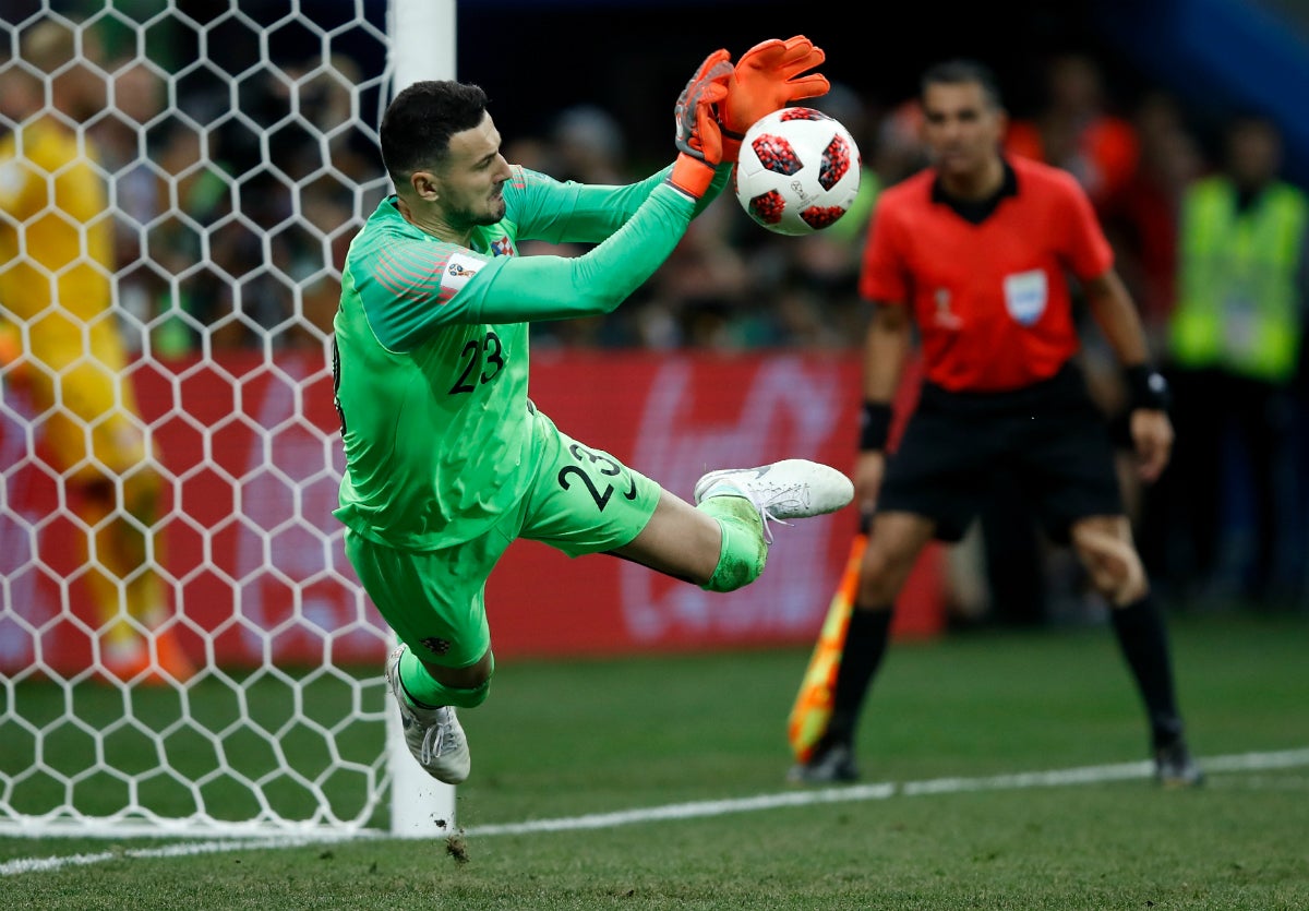 Subasic entra en la historia de los Mundiales: segundo portero en parar tres penaltis en una tanda Subasic entra en la historia de los Mundiales: segundo portero en parar tres penaltis en una tanda