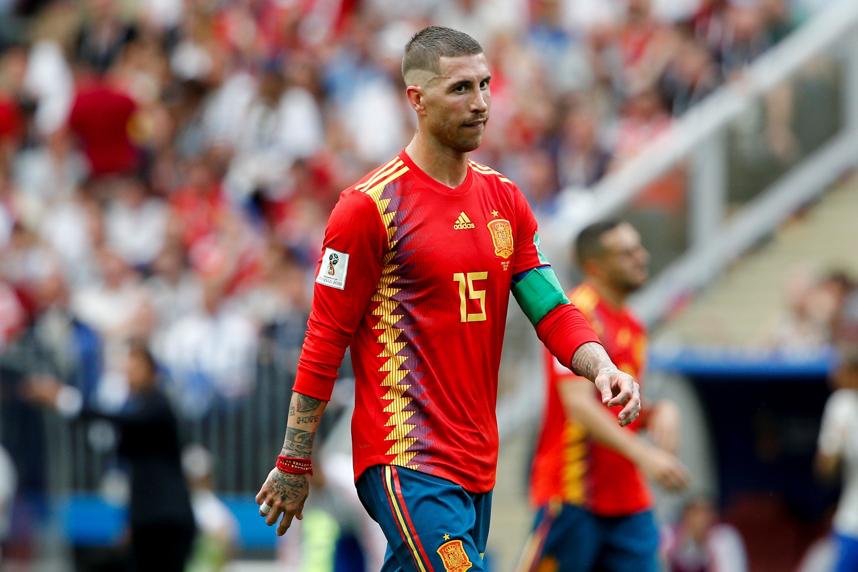 Sergio Ramos abandonará la concentración de la Selección por problemas en los abductores Sergio Ramos abandonará la concentración de la Selección por problemas en los abductores