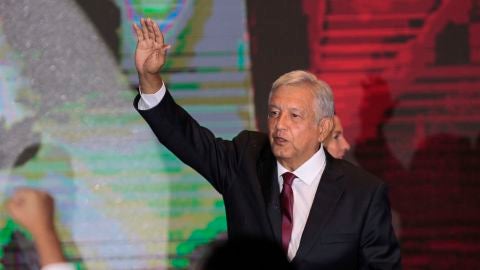  El l&iacute;der izquierdista Andr&eacute;s Manuel L&oacute;pez Obrador