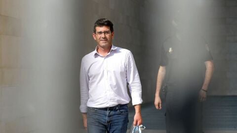 Imagen de Jorge Rodr&iacute;guez en el momento de su puesta en libertad