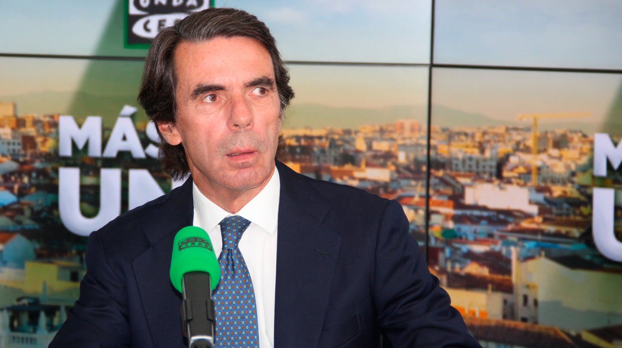 José María Aznar, en Más de Uno sobre la postura de España ante Venezuela: "Es un abandono de liderazgo realmente lamentable" José María Aznar, en Más de Uno sobre la postura de España ante Venezuela: "Es un abandono de liderazgo realmente lamentable"