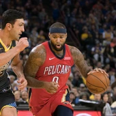 DeMarcus Cousins, jugando contra los Warriors DeMarcus Cousins, jugando contra los Warriors