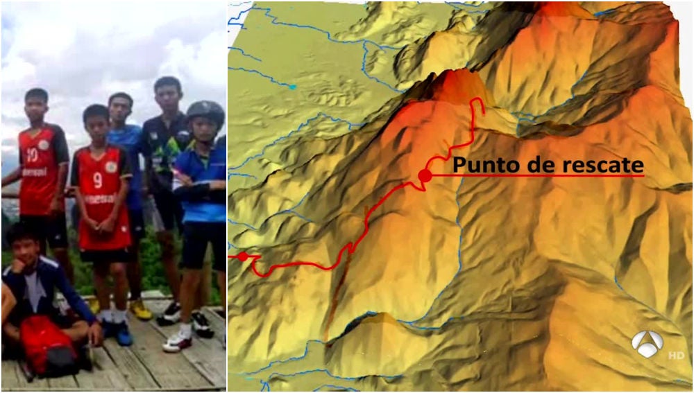 David Quinzaños: "Los niños pueden aguantar en la cueva en buenas condiciones, pero el problema es psicológico" David Quinzaños: "Los niños pueden aguantar en la cueva en buenas condiciones, pero el problema es psicológico"