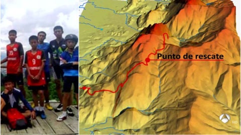 Deportes Antena 3 (03-07-18) As&iacute; ser&aacute; la peligrosa operaci&oacute;n para rescatar a los ni&ntilde;os atrapados en una cueva de Tailandia: "Cuanto m&aacute;s tarden, peor"