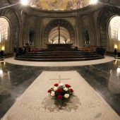 Vista del interior de la basílica del Valle de los Caídos