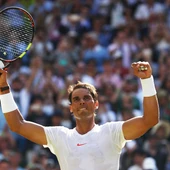 Rafa Nadal celebra su triunfo Rafa Nadal celebra su triunfo
