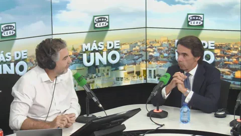 VÍDEO | Entrevista completa a José María Aznar en Más de uno VÍDEO | Entrevista completa a José María Aznar en Más de uno