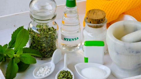 Diferentes edulcorantes