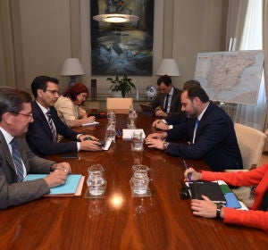 Tras la reunión con Fomento Tras la reunión con Fomento
