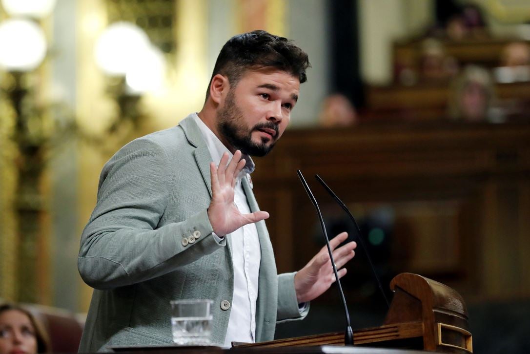 Gabriel Rufián: "Se cumple un año del secuestro de nueve personas en cárceles" Gabriel Rufián: "Se cumple un año del secuestro de nueve personas en cárceles"