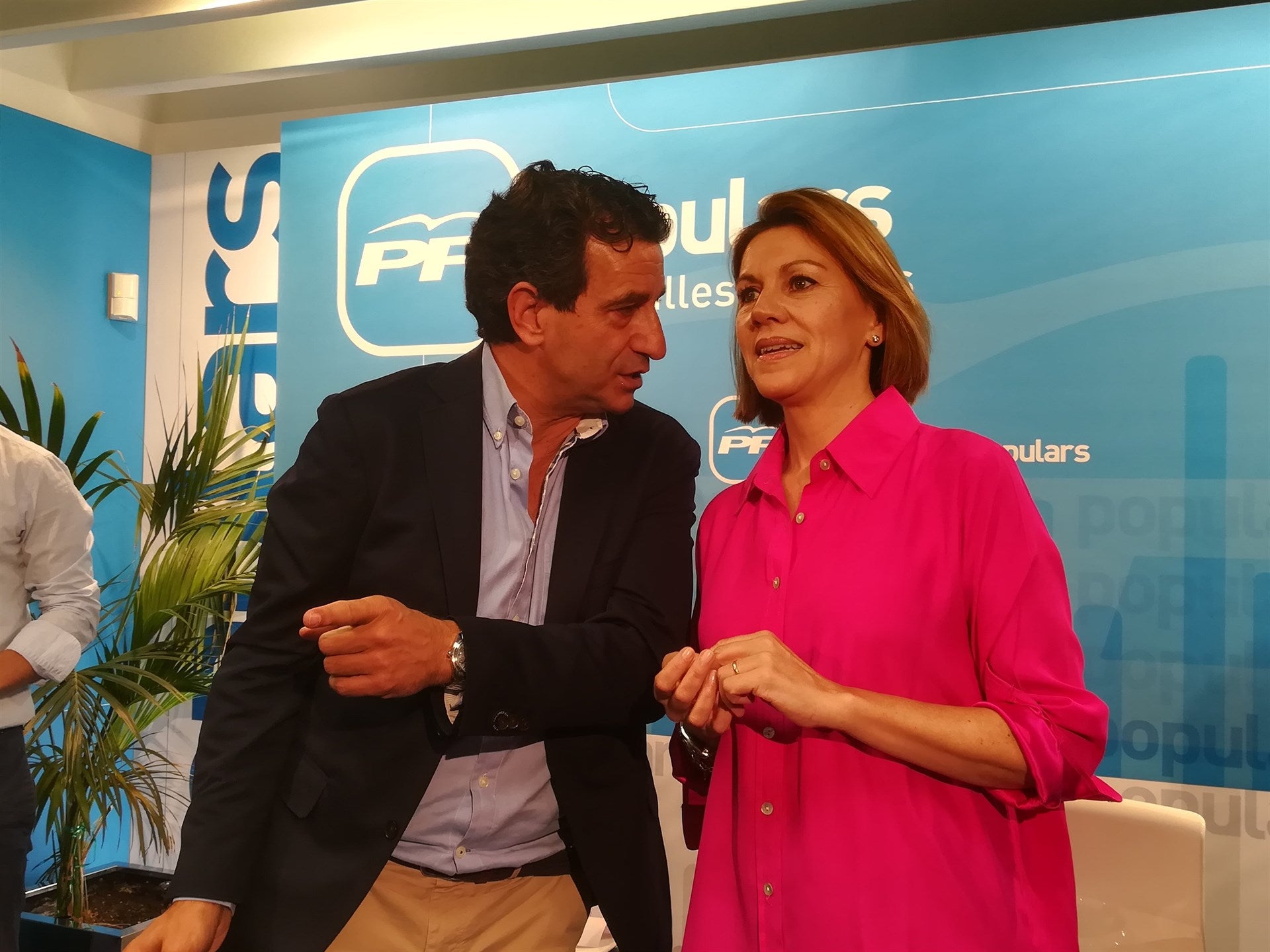 Cospedal afirma en Palma que la renovación del PP "no pasa por ser una fotocopia de Cs" Cospedal afirma en Palma que la renovación del PP "no pasa por ser una fotocopia de Cs"