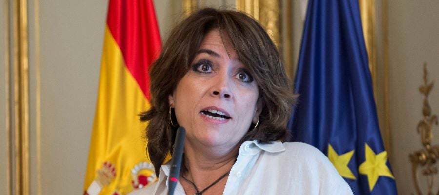 La ministra de Justicia, Dolores Delgado La ministra de Justicia, Dolores Delgado