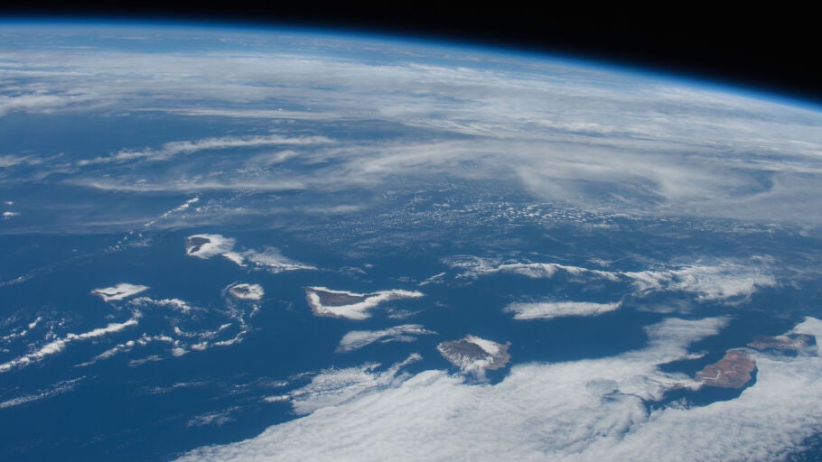 Canarias desde la Estaci&oacute;n Espacial Internacional