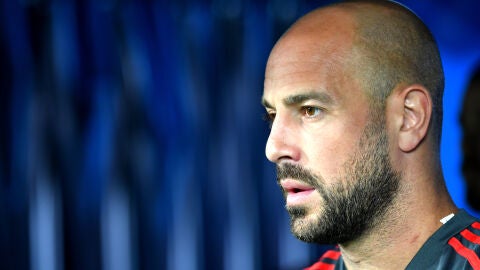 Reina, durante un partido de la Selecci&oacute;n en el Mundial de Rusia
