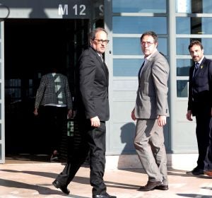 Quim Torra a las puertas de la prisión Quim Torra a las puertas de la prisión