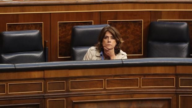 La ministra de justicia, Dolores Delgado La ministra de justicia, Dolores Delgado