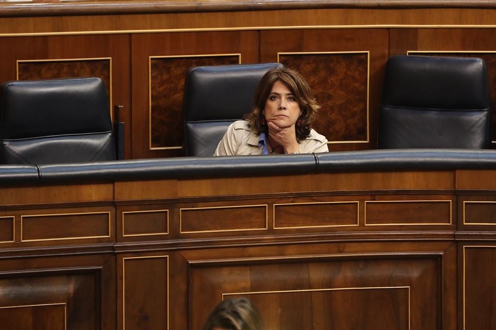 Delgado atribuye los audios con Villarejo a su estrategia procesal de "atacar al Estado" y comparecerá en el Congreso Delgado atribuye los audios con Villarejo a su estrategia procesal de "atacar al Estado" y comparecerá en el Congreso