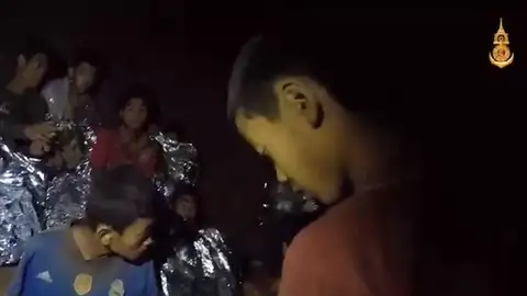 Algunos de los niños atrapados en la cueva de Tailandia Algunos de los niños atrapados en la cueva de Tailandia