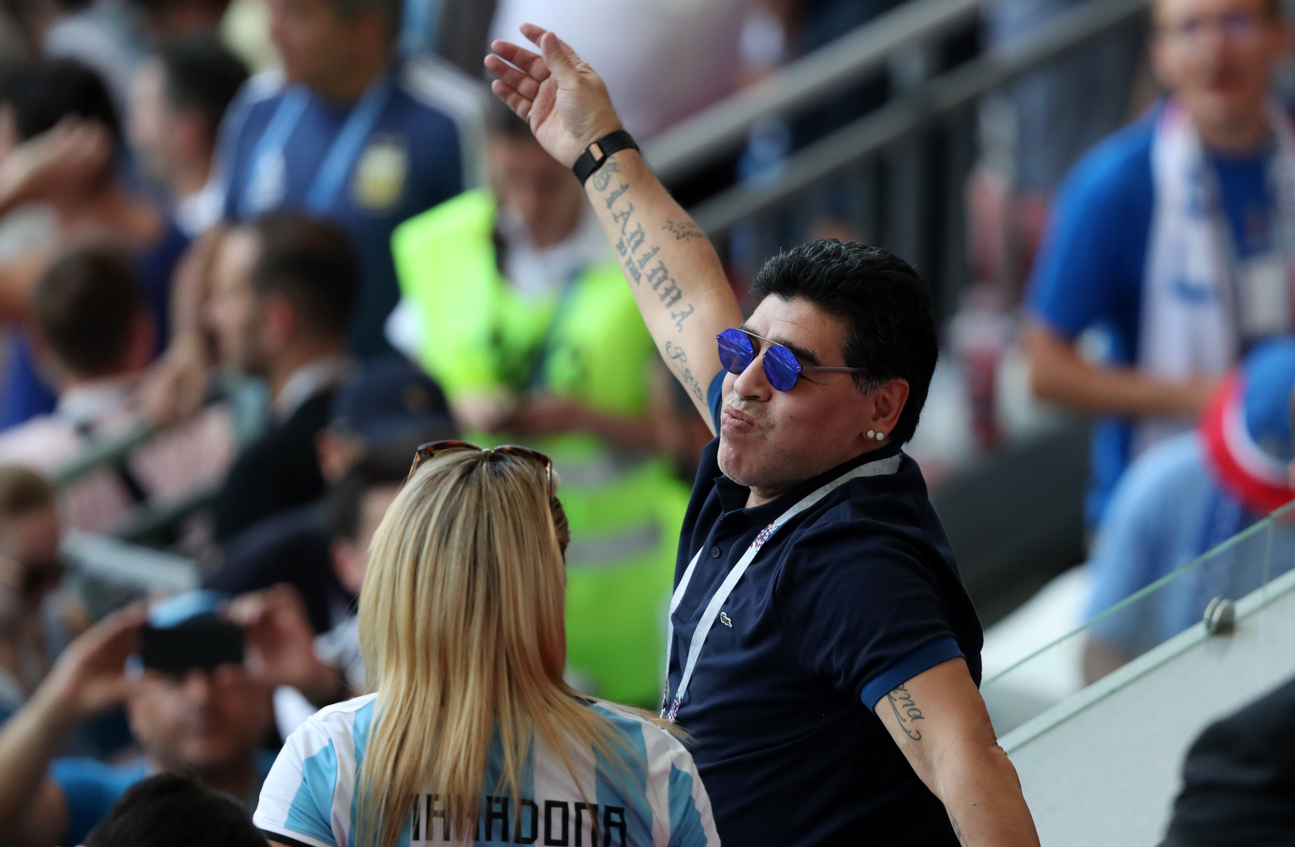 La FIFA tacha de "infundadas e inapropiadas" las palabras de Maradona sobre el Colombia - Inglaterra La FIFA tacha de "infundadas e inapropiadas" las palabras de Maradona sobre el Colombia - Inglaterra