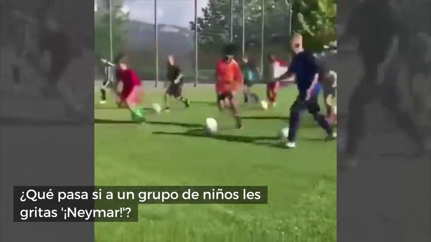 ¿Qué pasa si a un grupo de niños se les grita '¡Neymar!'? ¿Qué pasa si a un grupo de niños se les grita '¡Neymar!'?