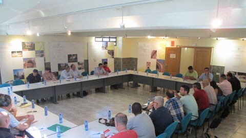 La reuni&oacute;n de la Comisi&oacute;n Negociadora.