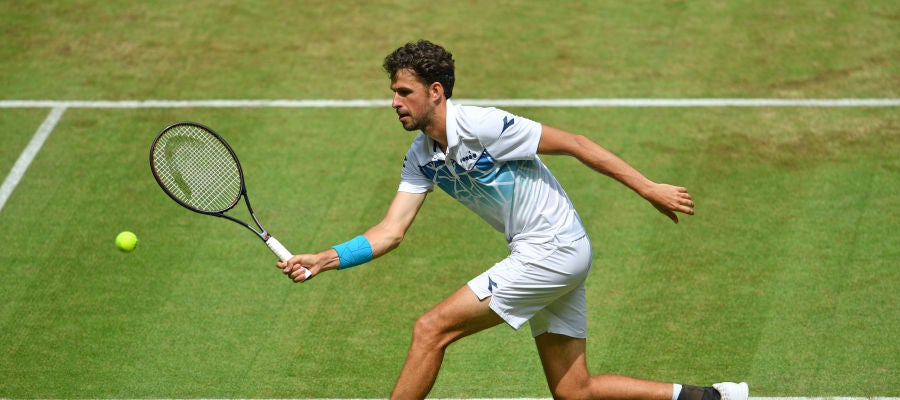 Robin Haase jugando Robin Haase jugando