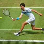 Robin Haase jugando Robin Haase jugando