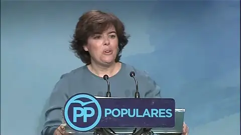 Soraya Sáenz de Santamaría: "Nuestros militantes merecen unidad e integración, y quiero que Pablo Casado y yo se lo ofrezcamos juntos" Soraya Sáenz de Santamaría: "Nuestros militantes merecen unidad e integración, y quiero que Pablo Casado y yo se lo ofrezcamos juntos"