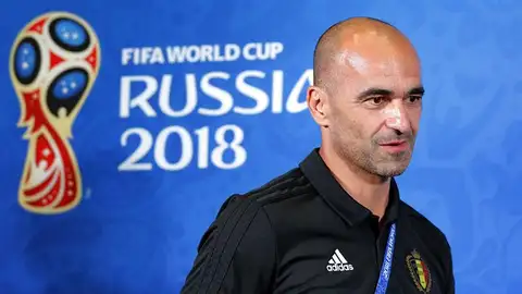 El seleccionador de Bélgica, Roberto Martínez. El seleccionador de Bélgica, Roberto Martínez.
