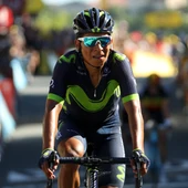 Nairo Quintana en una carrera Nairo Quintana en una carrera